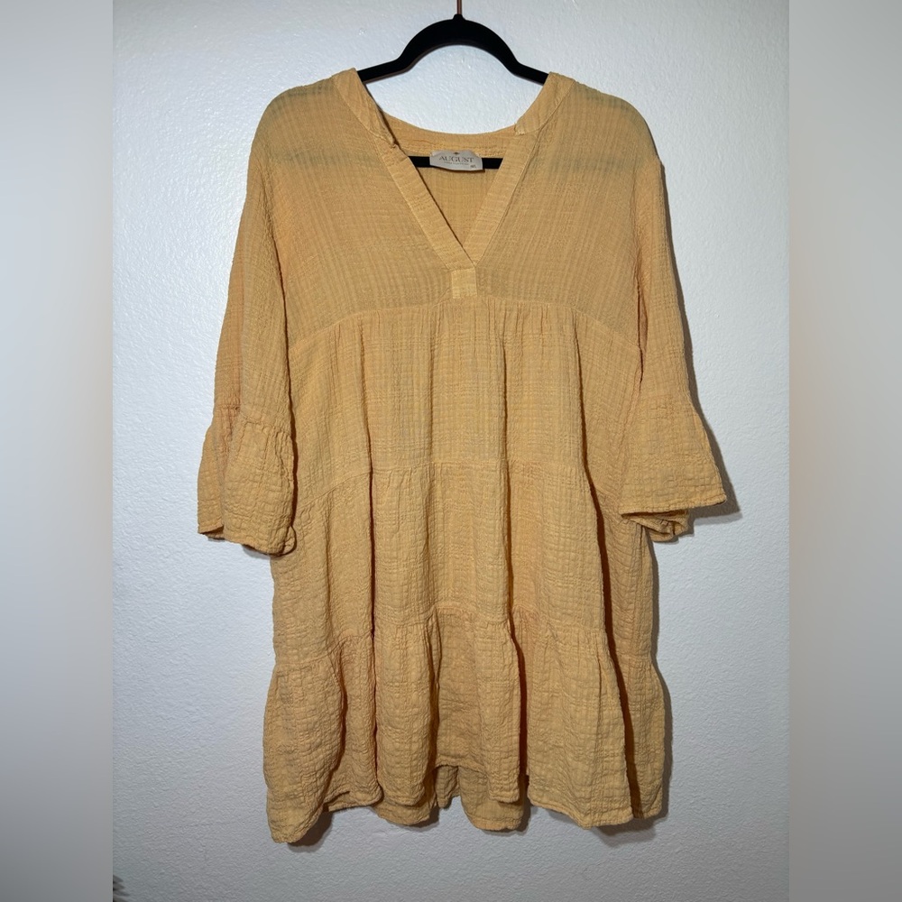 August Textured Dress